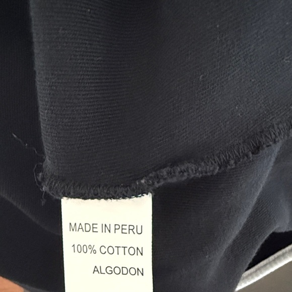 Clover by Bobby Jones Trump National Bedminster Half-Zip Pullover Large Black - Picture 4 of 4